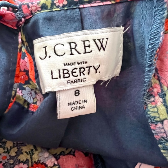 J. CREW Side-Cutout Midi Dress in Liberty Meadow Song Fabric - 8 - Picture 9 of 15
